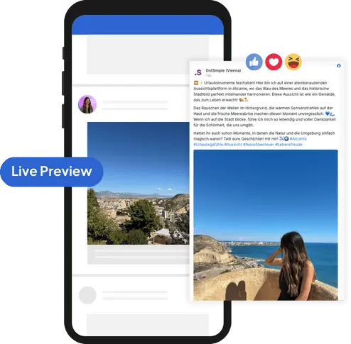 facebook live preview