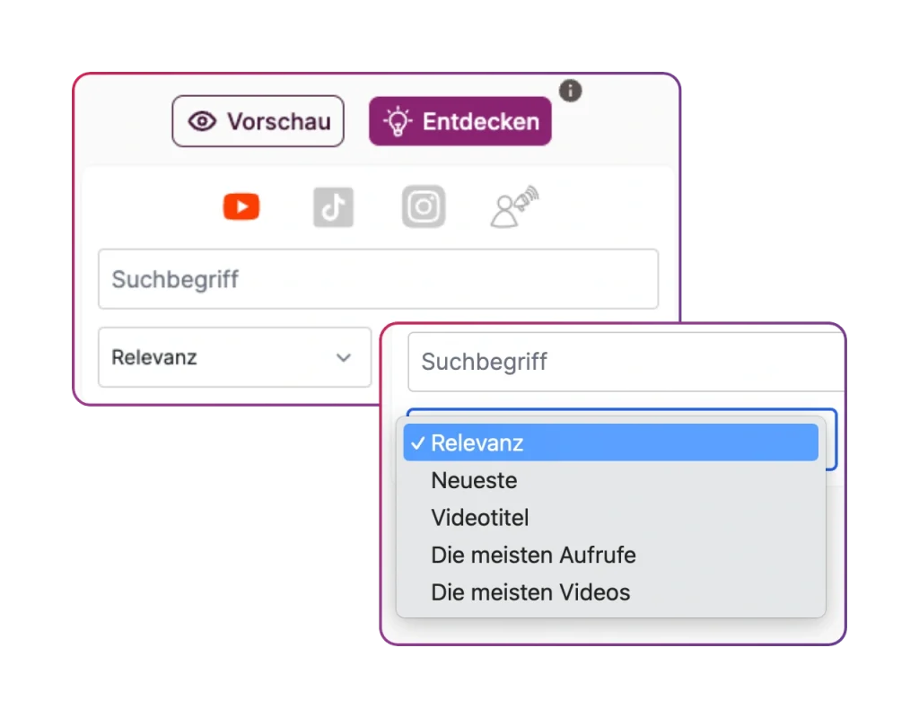 cross-platform search