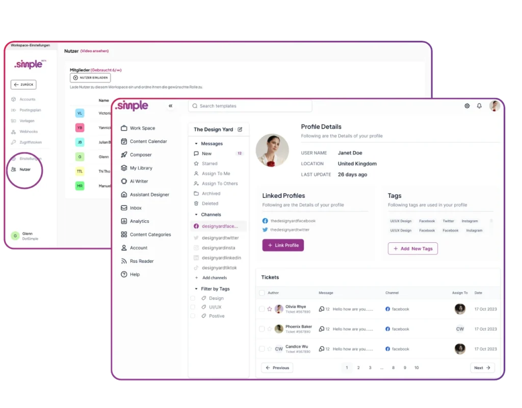 flexible rollensteuerung