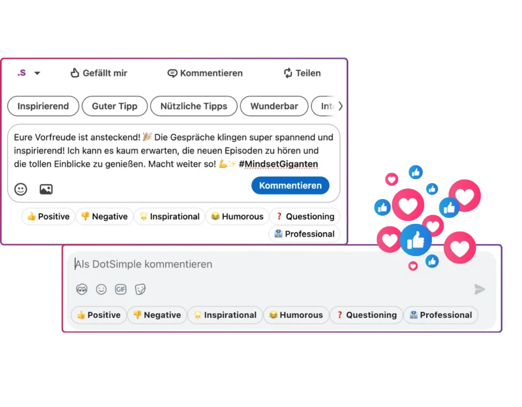 ki-generierte antworten in echtzeit