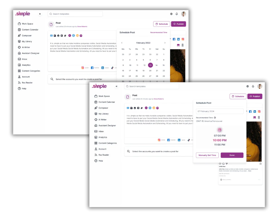 posting times dotsimple